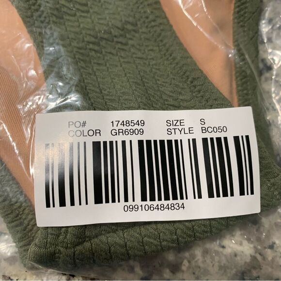 J Crew Textured Curved Waist Cheeky Bikini Bottom BC050 S - Picture 6 of 8